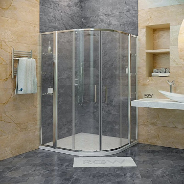 Душевой уголок RGW Hotel HO-512 130x130 см с полками