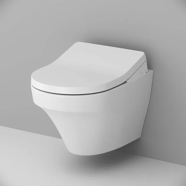 Крышка-сиденье AM.PM CCC7853WH с микролифтом, функция биде Sancos — Оригинал