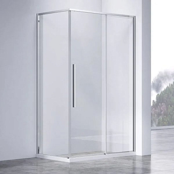 Душевой уголок Vincea Slim-N VSR-4SN8012CL 120х80 см, профиль хром