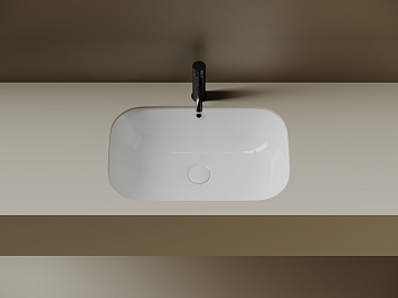 Встраиваемая раковина Ceramicanova Era CN15007 белый