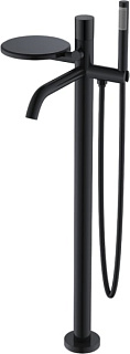 Напольный смеситель для ванны с душем Boheme Stick 129-BB.2, black touch black