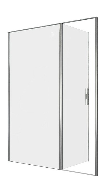 Душевая дверь в нишу Allen Brau Priority 3.31037.00 160 см, профиль хром, стекло прозрачное Optiwhit