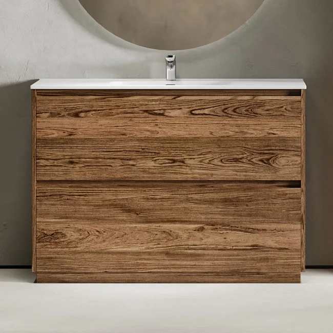 Тумба под раковину Sancos Libra Floor 120 напольный дуб чарльстон, LB120F-1ECH Sancos — Оригинал