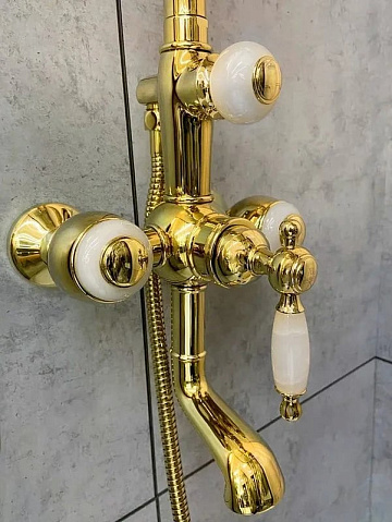 Душевая стойка AltroBagno Opera 030206 Or, золото