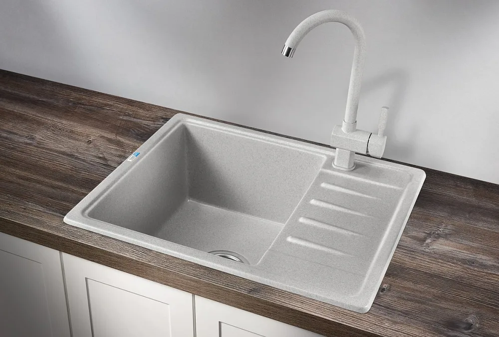 Мойка кухонная Granula Standart 5803, базальт Sancos — официальный сайт