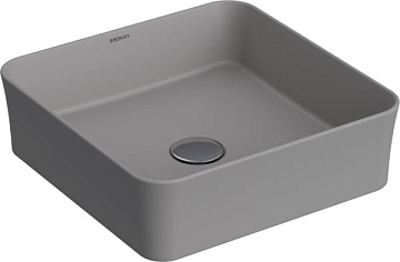 Накладная раковина Berges Ego SL 39x39 матовая серая