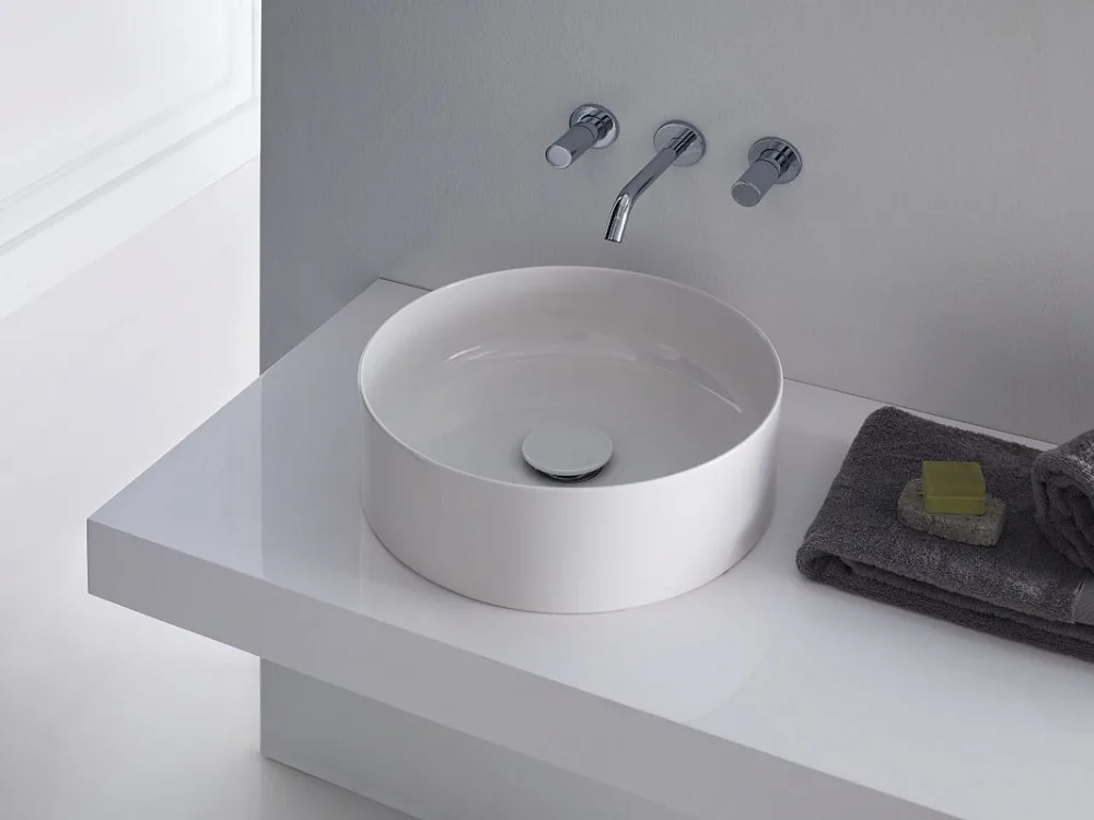 Накладная раковина Laufen Kartell by Laufen 8.1233.1.000.112.1 Sancos — официальный сайт