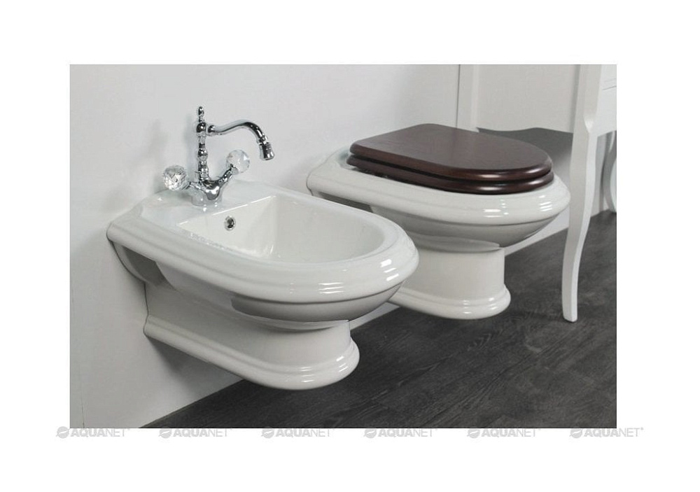 Крышка-сиденье Cezares King palace CZR-T-163-W-S-G с микролифтом, петли золото