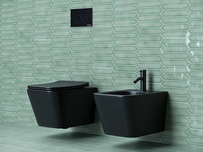Биде подвесное Ceramicanova Metric CN3008MB Sancos — Оригинал