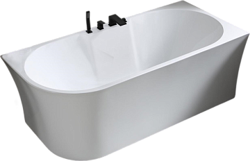Акриловая ванна Abber 170x80 см, правая, AB9335-1.7 R