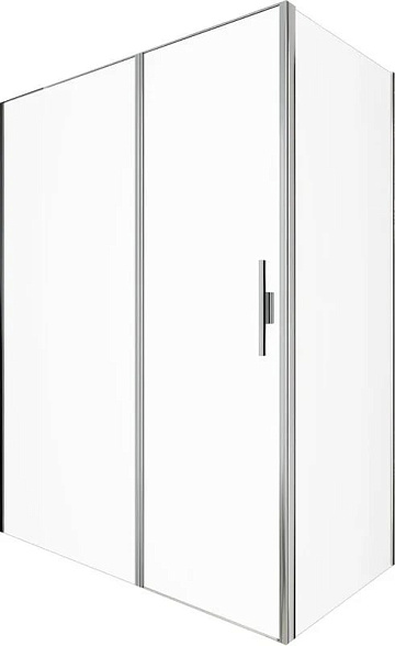 Душевой уголок Allen Brau Priority 160x90, профиль хром, стекло прозрачное