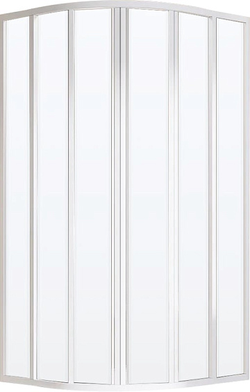 Душевой уголок Ravak Supernova SKKP6-90 195 Transparent, профиль белый