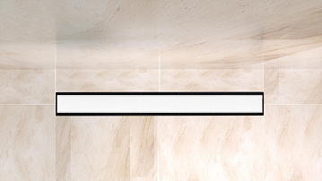 Душевой трап (лоток) BelBagno Luce BB-LD-LUCE-80-BIANCO 75 см, матовый белый