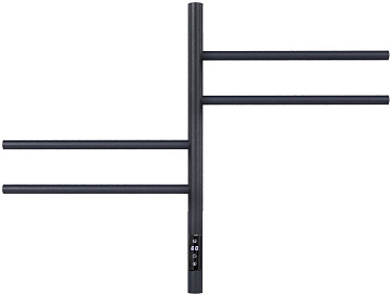 Полотенцесушитель электрический Vincea VTD-1S1CGE графит