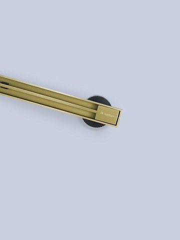 Душевой трап (лоток) AltroBagno Stella 071224 OrSp (60), матовое золото