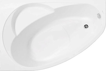 Акриловая ванна Vagnerplast Flora 150x100 см, левая, VPBA151FLA3LX-04