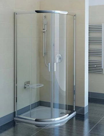 Душевой уголок Ravak Blix BLCP4-80 Transparent, профиль блестящий