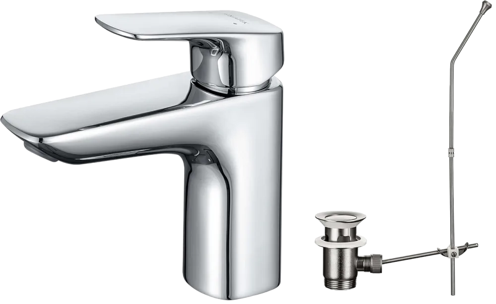 Смеситель для раковины AQUATEK Вега AQ1011CR хром Sancos — официальный сайт