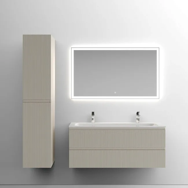 Тумба под раковину Sancos Snob T 120 подвесная Beige soft (капучино), SNT120CE Sancos — Оригинал