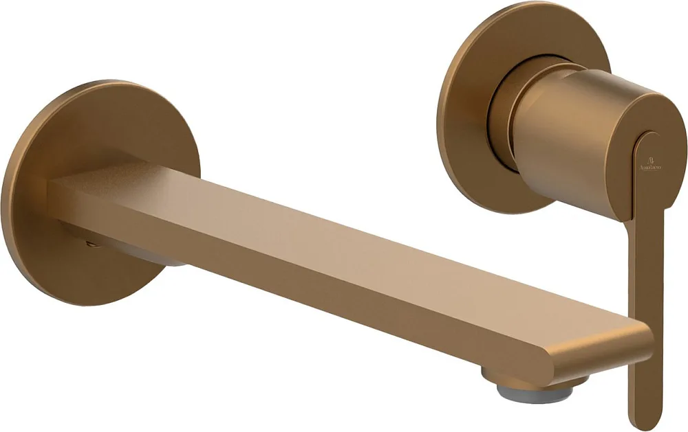 Смеситель для раковины AltroBagno Unione 010506 RaSp С ВНУТРЕННЕЙ ЧАСТЬЮ, матовая медь Sancos — официальный сайт