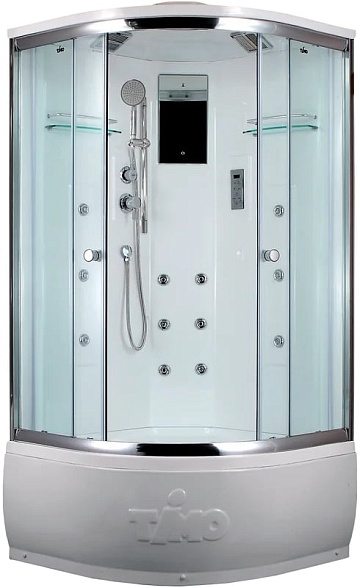 Душевая кабина Timo Lux T-7790, с высоким поддоном, с сиденьем