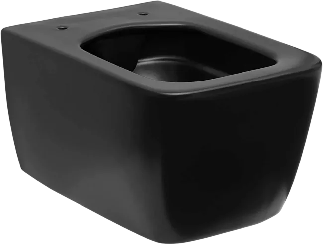Чаша для унитаза подвесного Allen Brau Liberty 4.33007.31 безободковый, матовый черный Sancos — Оригинал