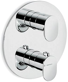Термостатический смеситель встраиваемый KERAMA MARAZZI Ole 67638EKM.21.018 хром