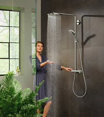 Душевая стойка Hansgrohe Raindance Select S 240 1jet 27633000, Showerpipe, хром