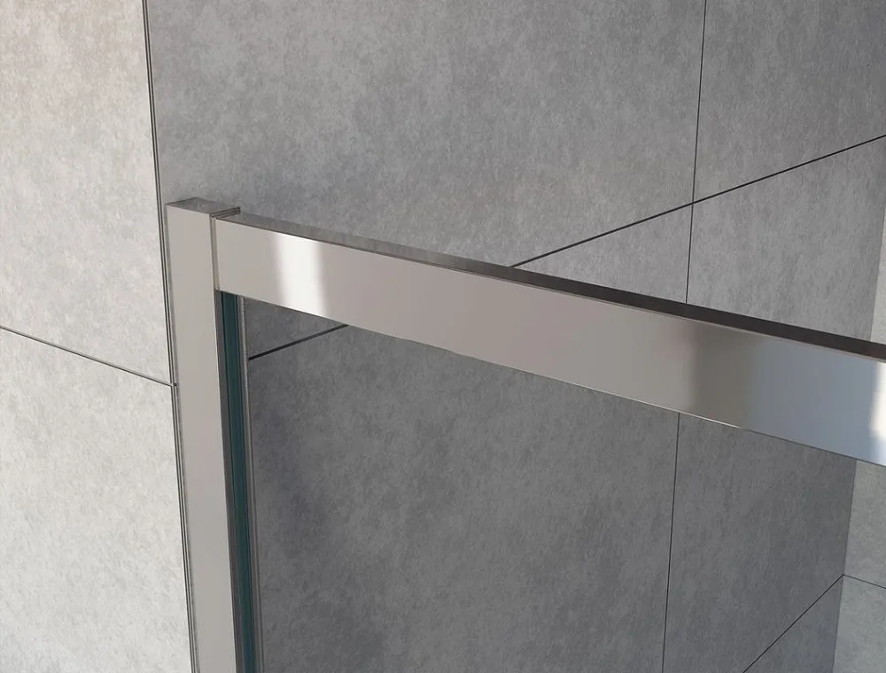 Душевая дверь Vincea Garda VDS-1G2170CLG, 1700, брашированное золото, стекло прозрачное Sancos — официальный сайт