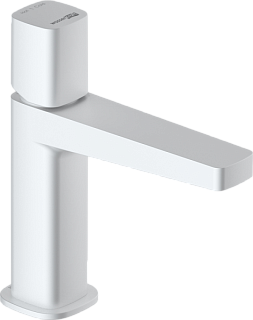 Смеситель для раковины Wasserkraft Saale 9503 белый soft-touch