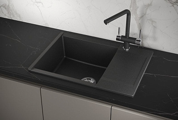 Мойка кухонная Granula Estetica 7003, черный