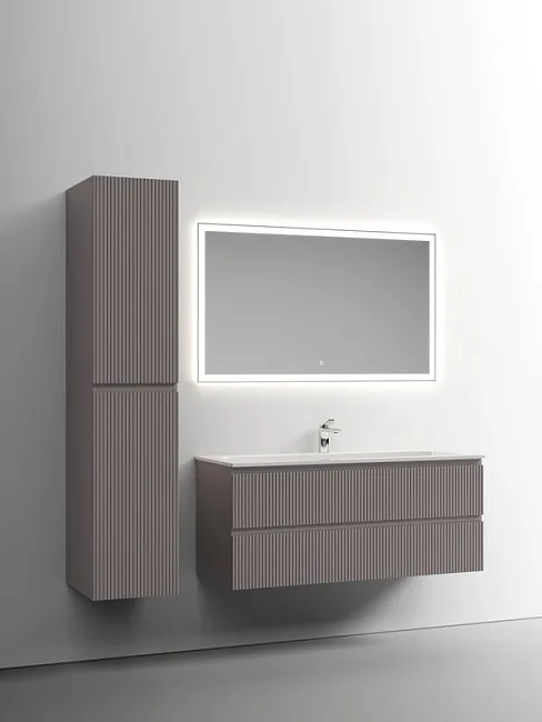 Тумба под раковину Sancos Snob T 120 подвесная Doha soft (пыльная роза), SNT120SM Sancos — Оригинал