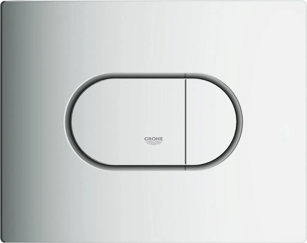 Кнопка смыва Grohe Arena Cosmopolitan 38858P00 хром матовый Sancos — официальный сайт