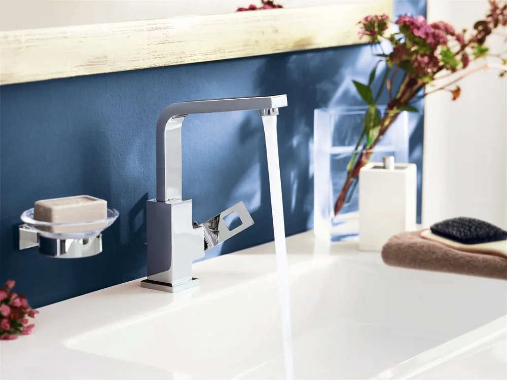 Смеситель для раковины Grohe Eurocube 2313500E Sancos — официальный сайт