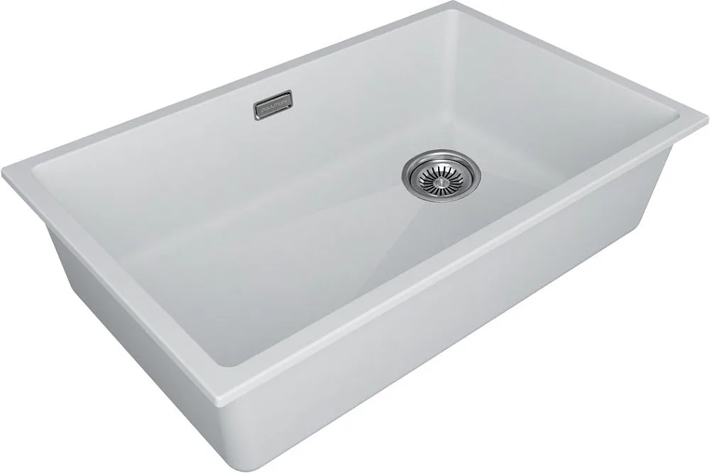 Мойка кухонная Paulmark Lumi LU74SK-WH белая Sancos — официальный сайт