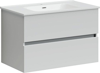 Тумба под раковину Sancos Urban 80 подвесная белый, UR80W