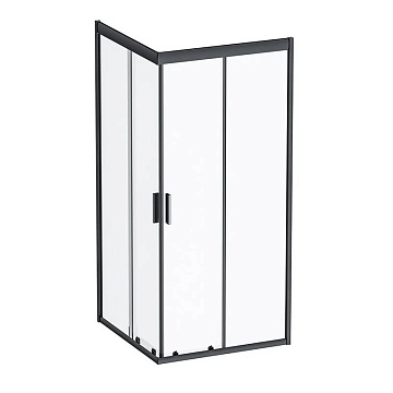 Душевой уголок AM.PM Gem W90G-403-090BT 90x90, профиль черный