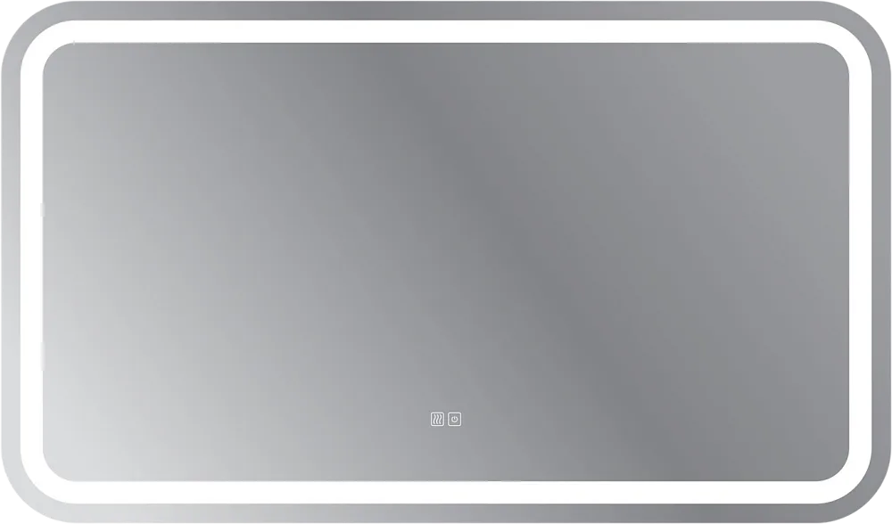 Зеркало Cezares Stylus 120х70 с подсветкой, с антизапотевателем Sancos — официальный сайт