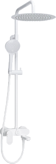 Душевая стойка Wasserkraft Mindel 8500 A185.161.155.WM, белая