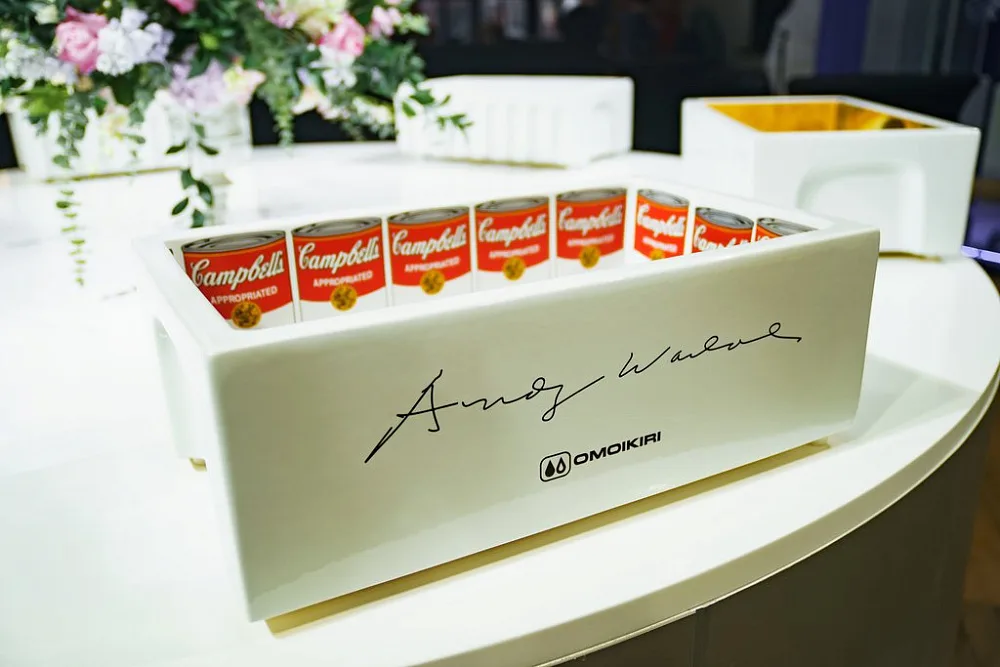Мойка кухонная Omoikiri Mikura 76-Warhol white Sancos — официальный сайт