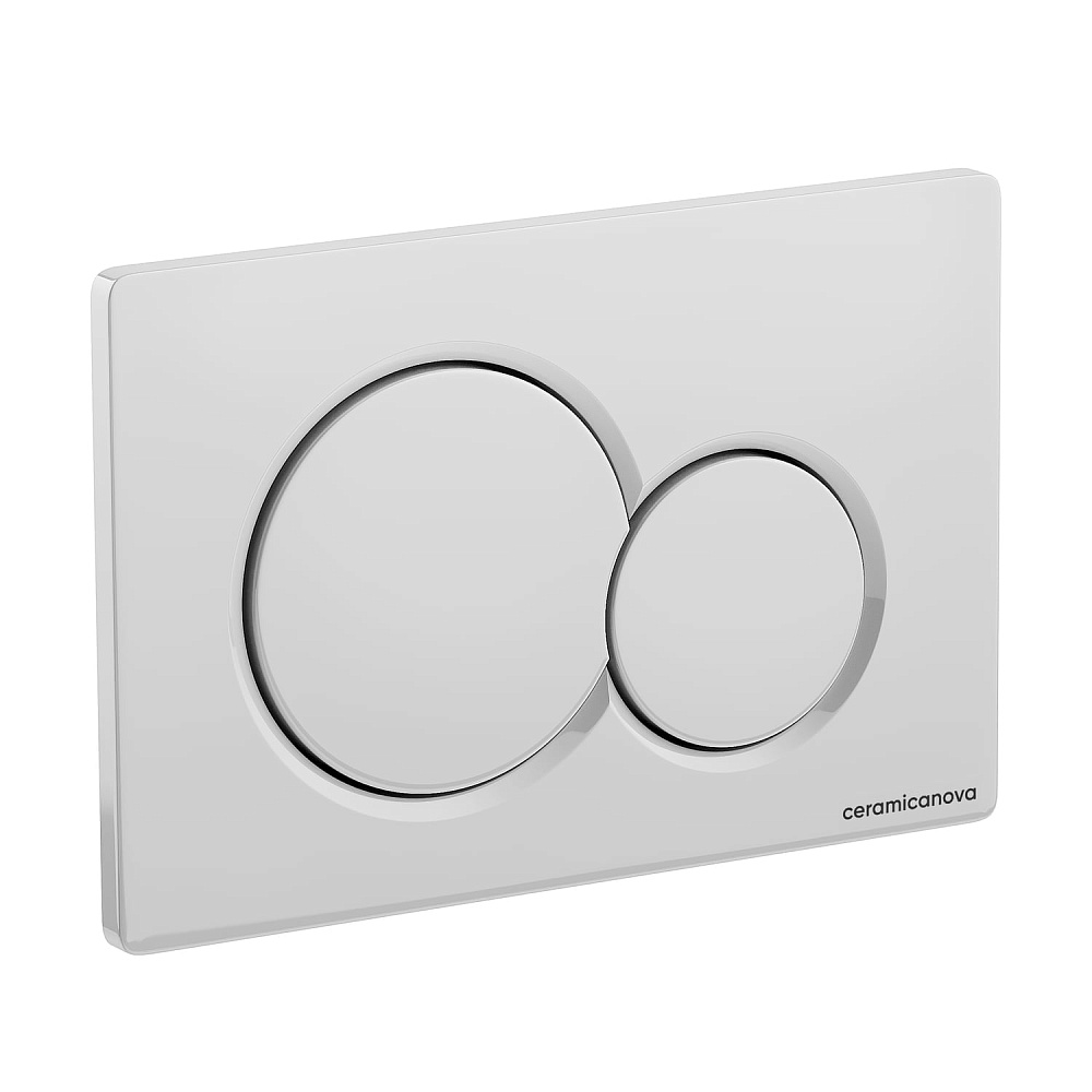 Кнопка смыва Ceramicanova Balance Sphere CN12-003W белый глянцевый