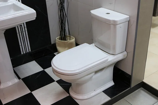 Унитаз-компакт напольный Villeroy & Boch Hommage 666210R1 772111R1 с микролифтом, альпийский белый,  Sancos — Оригинал