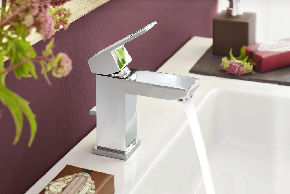 Смеситель для раковины Grohe Eurocube 2312700E Sancos — официальный сайт
