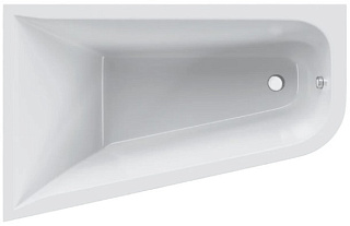 Акриловая ванна AM.PM Spirit V2.0 W72A-160L100W-A2 без опоры 160x100 см, угловая, левая, пристенная