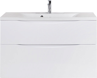 Тумба под раковину без столешницы BelBagno Marino H60 bianco lucido, 100 см