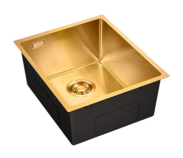 Мойка кухонная Emar PVD EMB-130 PVD Nano Golden