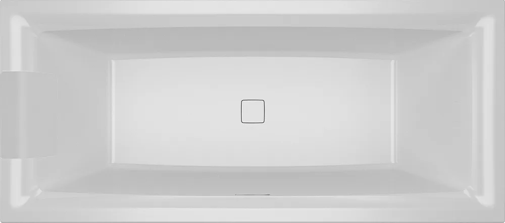 Акриловая ванна Riho Still Square 180x80 см, встраиваемая, белая, на ножках, со сливом-переливом Sancos — официальный сайт