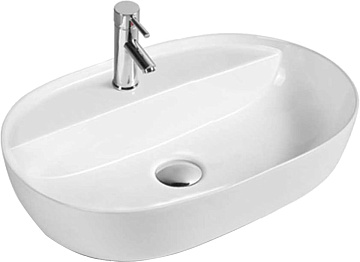 Накладная раковина Vincea VBS-122 60 белая