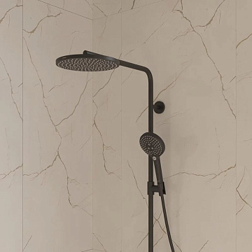 Душевая стойка Hansgrohe Raindance Select S Showerpipe 240 1jet P  27633670, с термостатом, черный