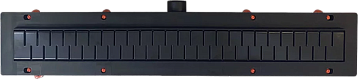 Душевой трап (лоток) Veconi Medium B 950 черный матовый